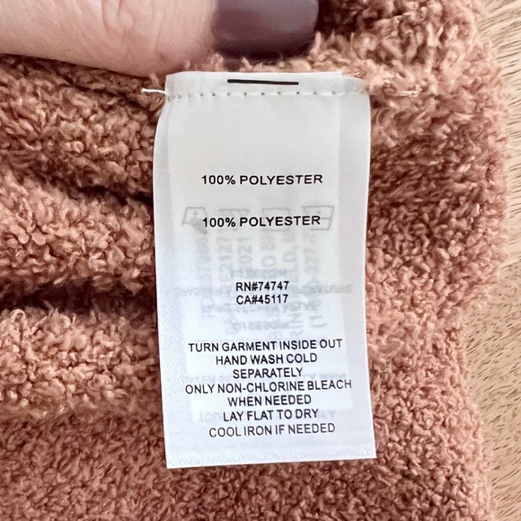 NWT Natural Reflections Cozy Turtleneck Sweater Camel Brown Size Small - Picture 5 of 5